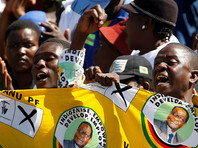 Кандидатуру Мугабе утвердил съезд правящей партии - "Африканский национальный союз Зимбабве - Патриотический фронт". Выборы президента должны пройти в 2018 году