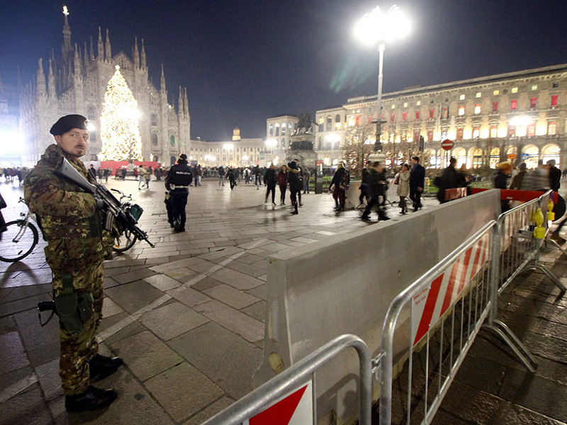 Террорист, который на грузовике врезался в толпу на ярмарке в Берлине,был убит в Милане