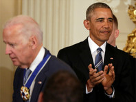 Обама вручил вице-президенту США Байдену высшую гражданскую награду