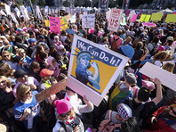 В США на демонстрации против Трампа вышли более миллиона человек