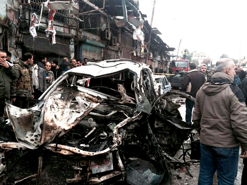 В Сирии террорист-смертник взорвал автомобиль около футбольного стадиона: более 10 человек погибли
