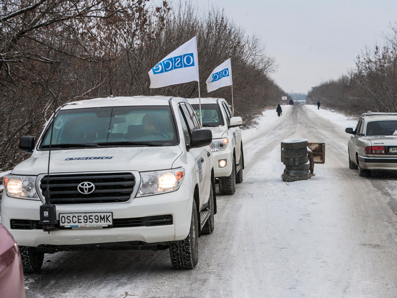 Миссия ОБСЕ зафиксировала у Авдеевки танки и гаубицы, запрещенные минскими соглашениями