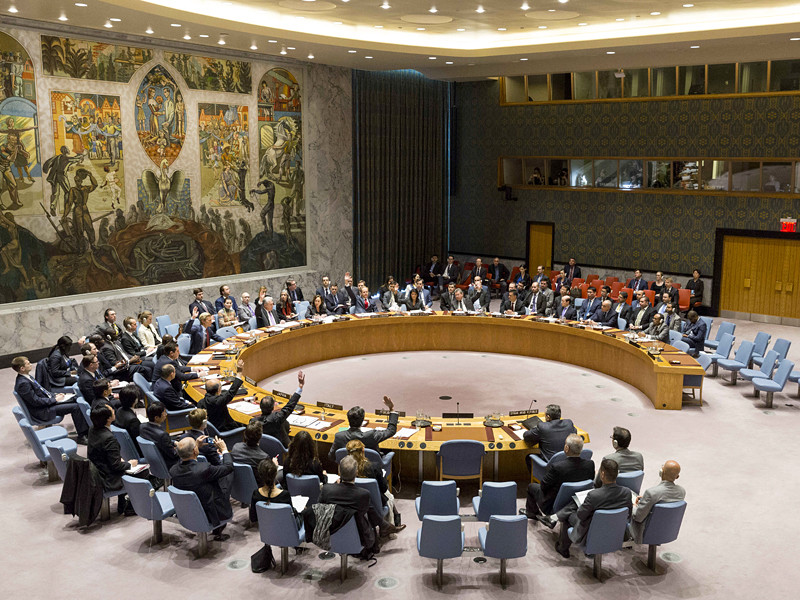 Россия и Китай воспользовались своим правом вето во время голосования Совета Безопасности ООН по проекту резолюции о санкциях в отношении руководства Сирии за применение химического оружия