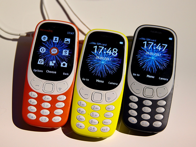На выставке в Барселоне показали новую Nokia 3310