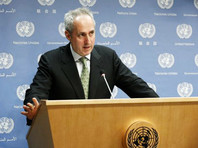 Ранее 31 января официальный представитель генерального секретаря всемирной организации Стефан Дюжаррик заявил, что стороны конфликта в Донбассе должны немедленно прекратить "все враждебные действия" и соблюдать перемирие