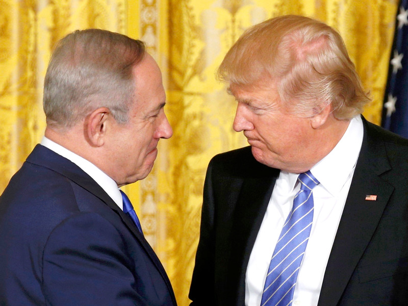 Трамп после встречи с Нетаньяху призвал палестинцев избавиться от ненависти к Израилю
