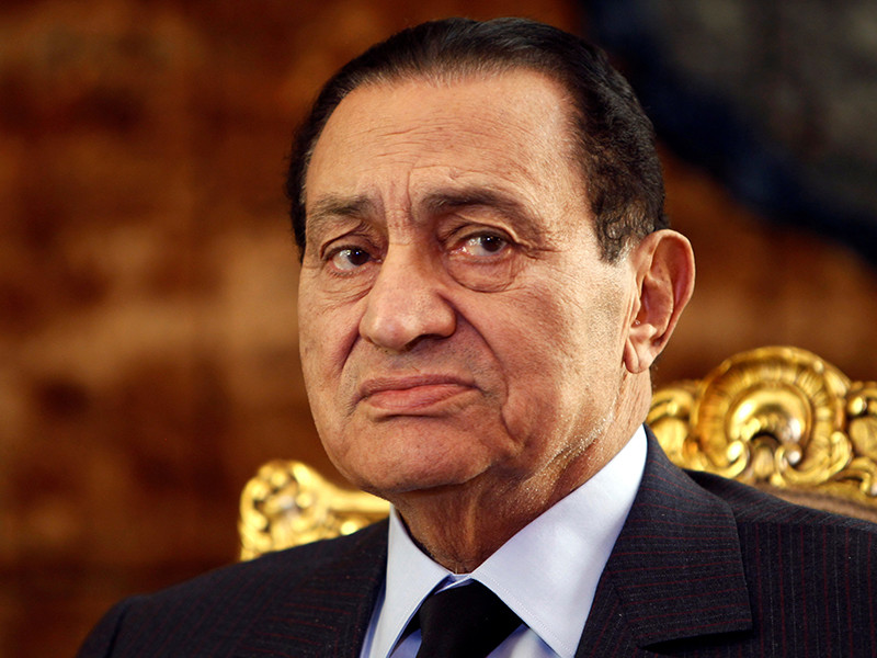 В Египте вышел на свободу бывший президент страны Хосни Мубарак