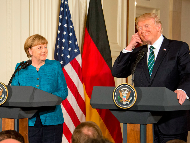 Трамп напомнил Германии о больших долгах перед НАТО и США за обеспечение обороны 
