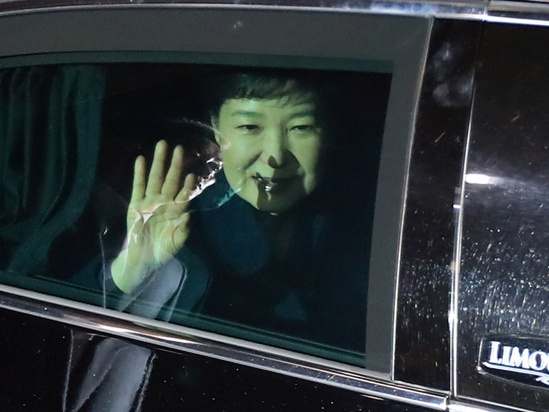 Пак Кын Хе покинула президентский дворец в Сеуле