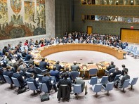 В 18:30 по московскому времени началось заседание Совета Безопасности ООН (СБ) в связи с ракетным ударом США по Сирии

