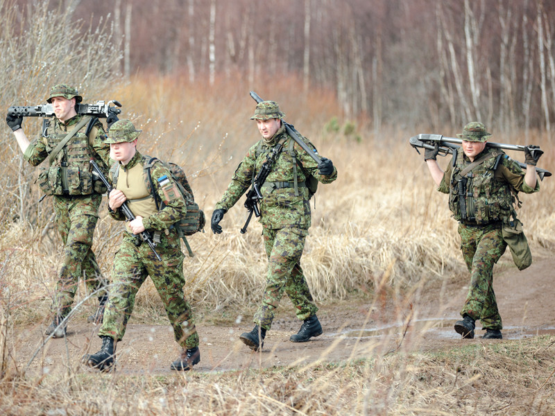 Эстонские военные уступили свои казармы союзникам по НАТО