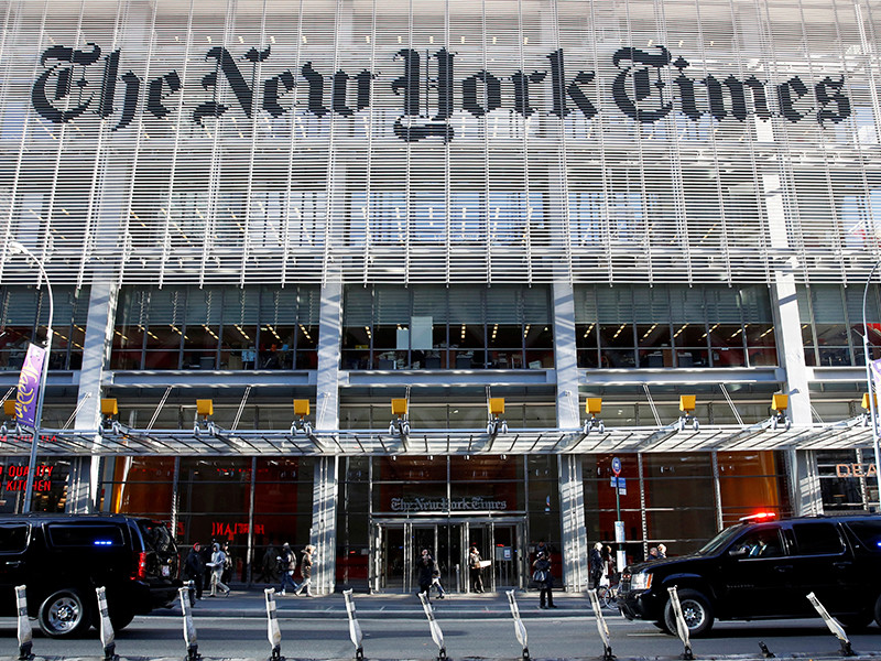 The New York Times получила пулитцеровскую премию за серию статей о политической экспансии Кремля
