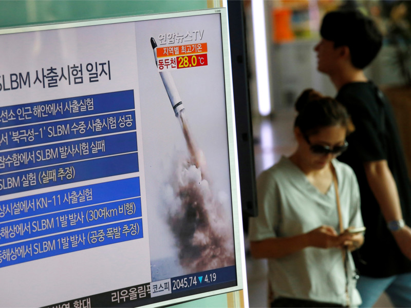 Южная Корея успешно испытала баллистическую ракету