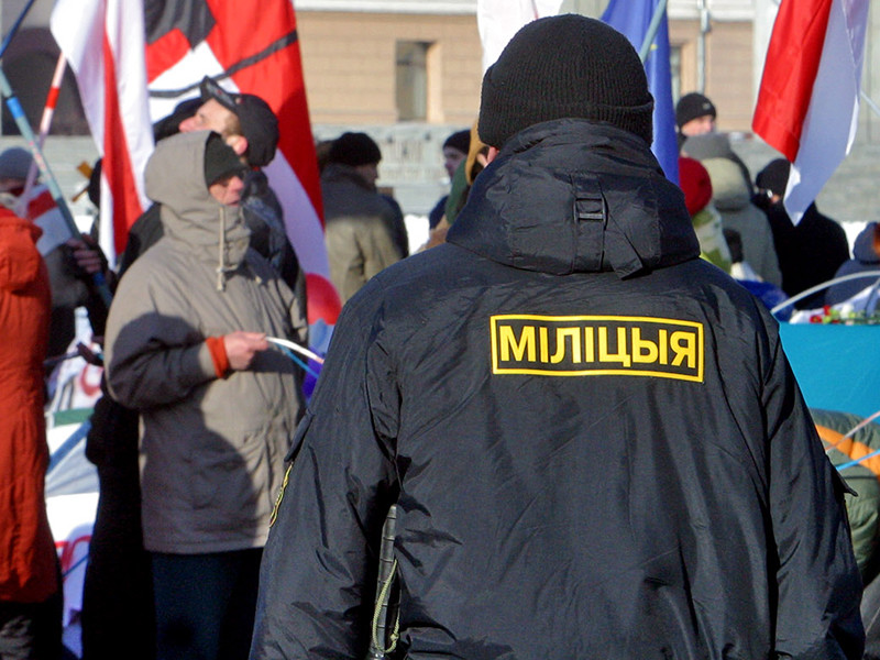 В столице Белоруссии состоялась оригинальная акция протеста против милицейского беспредела
