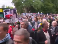 В Киеве, Запорожье и Харькове произошли столкновения участников акции "Бессмертный полк" и националистов