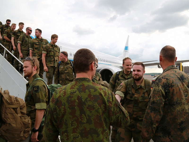 В Литве завершилось формирование батальона НАТО, размещенного на территории республики в соответствии с решением варшавского саммита Альянса в июле прошлого года