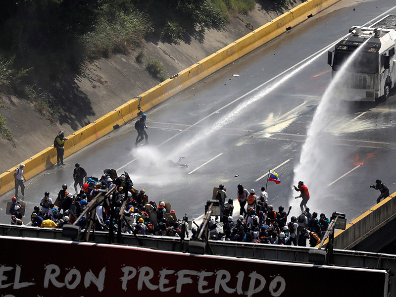 Оппозиция Венесуэлы сообщила о 247 пострадавших за день в ходе протестов