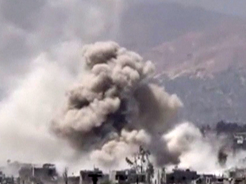 Американские военные нанесли авиаудар по позициям проправительственных сил Башара Асада на юге Сирии