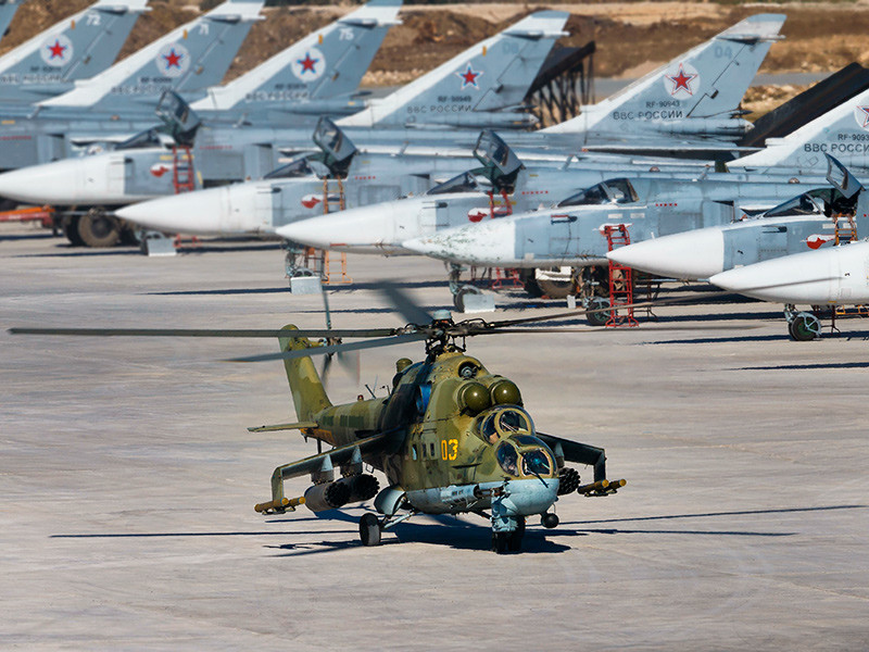 Российские ВКС прекратили вылеты в зонах деэскалации в Сирии