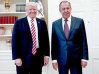 Дональд Трамп и Сергей Лавров, 10 мая 2017 года