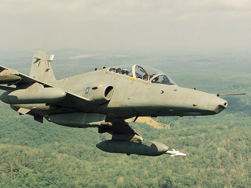 В Малайзии пропал истребитель Королевских ВВС страны Hawk 108