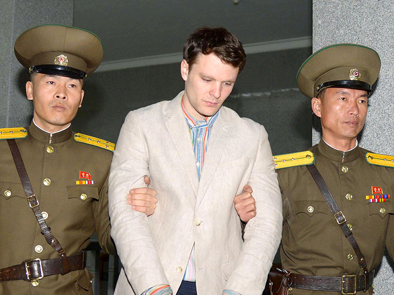Пхеньян назвал смерть американского студента Вомбиера загадкой и попутно обвинил в ней Обаму

