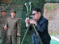 Ракета "Хвасон-14", за пуском которой наблюдал глава государства Ким Чен Ын, пролетела 933 км и достигла высоты 2802 м
