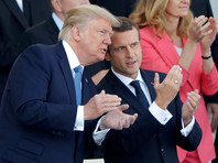 Трамп и Макрон посетили парад в Париже в честь Дня взятия Бастилии (ФОТО)