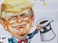 В Иране открылась выставка карикатур на Трампа с нацистским оттенком (ФОТО)
