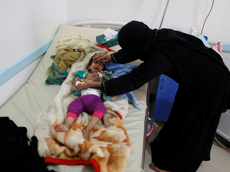 Число жертв эпидемии холеры в Йемене превысило 1500 человек