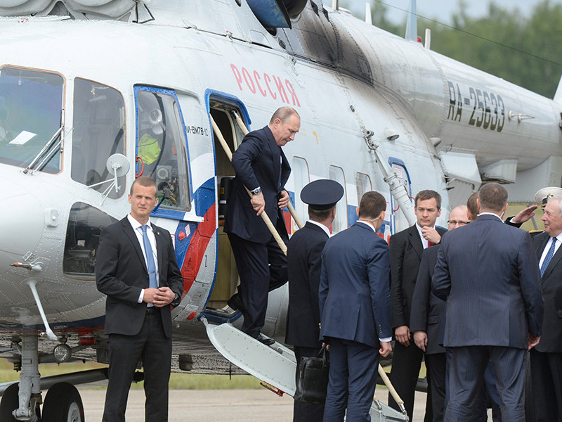 Путин прилетел в Финляндию, опоздав всего на полчаса
