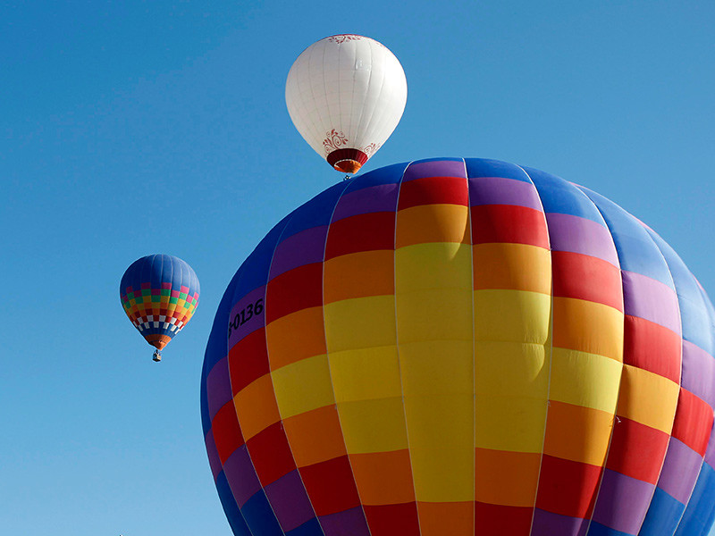 В Израиле на северо-западе пустыни Негев прошел международный фестиваль воздушных шаров