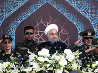В пятницу президент Хасан Рухани заявил, что Иран увеличит свой оборонительный потенциал "в качестве сдерживающей меры"
