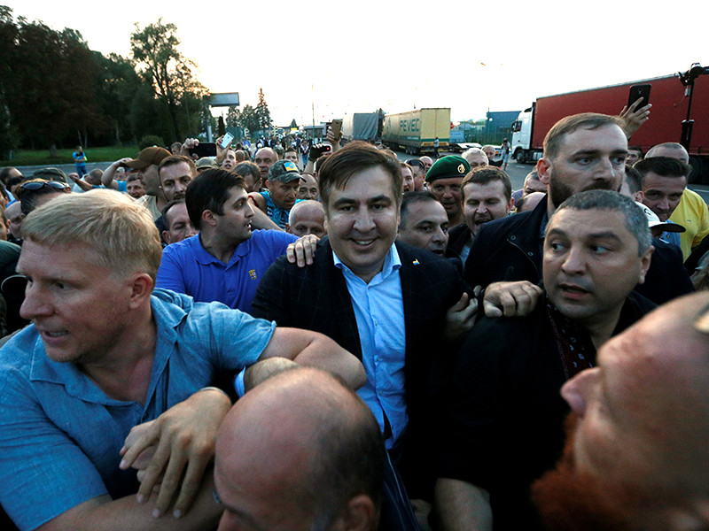 На Украине завели уголовное дело в отношении бывшего губернатора Одесской области и экс-президента Грузии Михаила Саакашвили по факту незаконного проникновенияв страну

