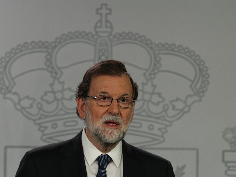 Премьер-министр Испании Мариано Рахой заявил о категорическом отказе идти на компромисс в конфликте вокруг стремления Каталонии к независимости