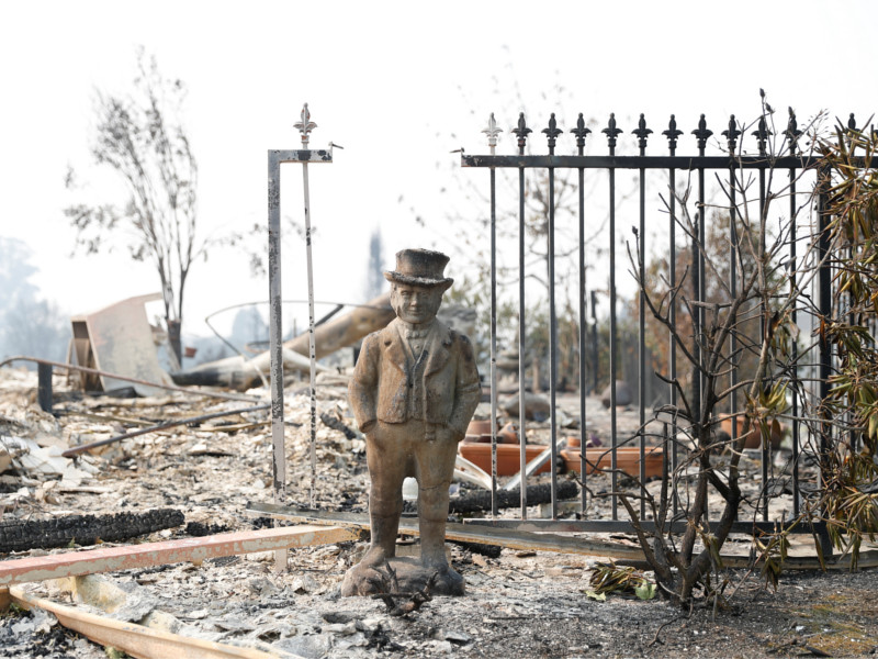 Число жертв пожаров в Калифорнии превысило 30 человек