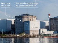 Активистам французского Greenpeace проникли на территорию атомной электростанции Крюа на юго-востоке страны в регионе Овернь - Рона - Альпы, чтобы показать недостатки системы безопасности атомных объектов

