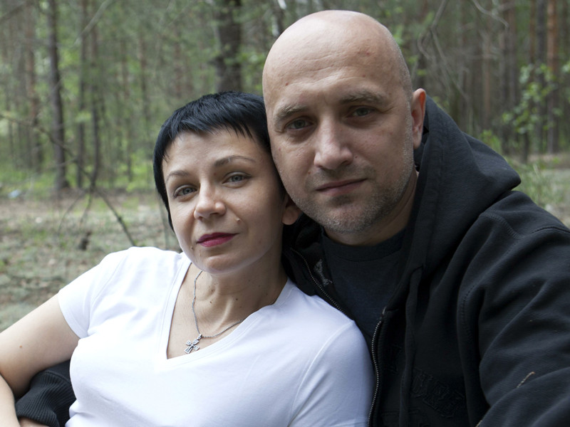 Захар Прилепин и его жена Мария