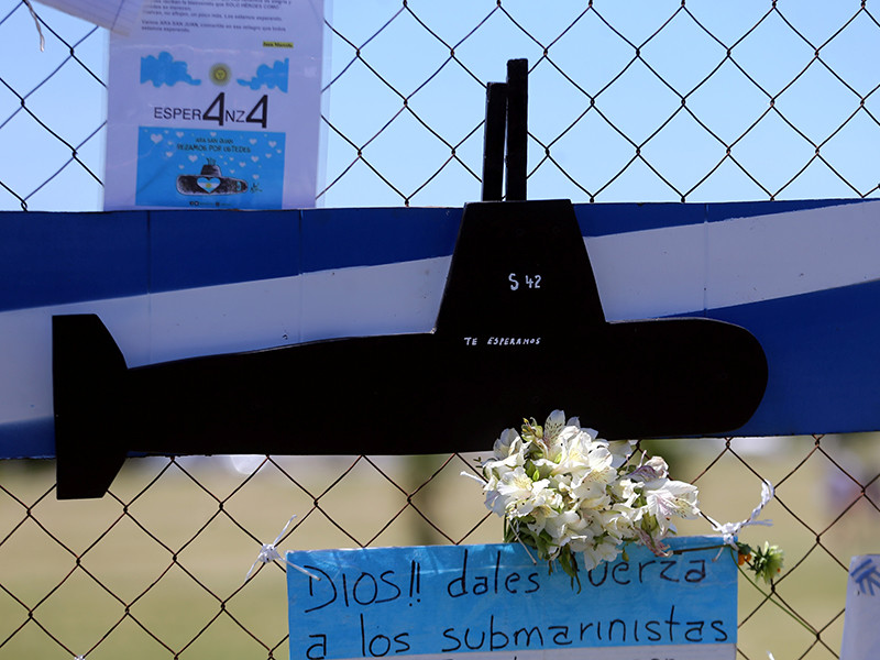 Командир аргентинской военно-морской базы подал в отставку на фоне поисков пропавшей подлодки
