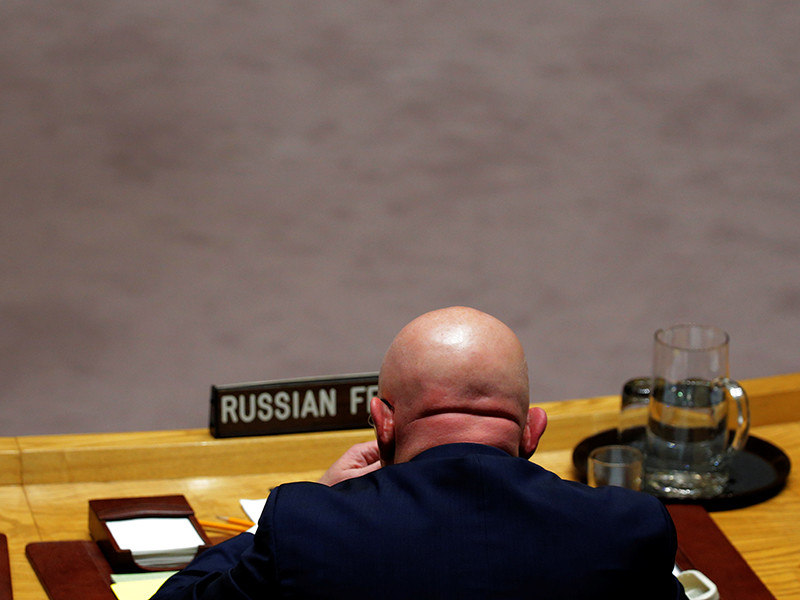 Россия заблокировала японскую резолюцию о краткосрочном продлении расследования химических атак в Сирии
