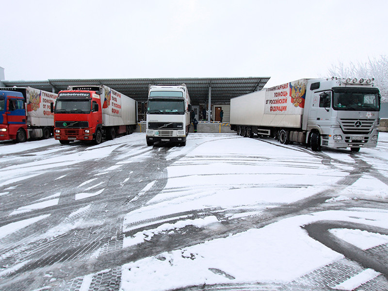 МЧС РФ доставило в Донбасс 500 тонн гуманитарных грузов
