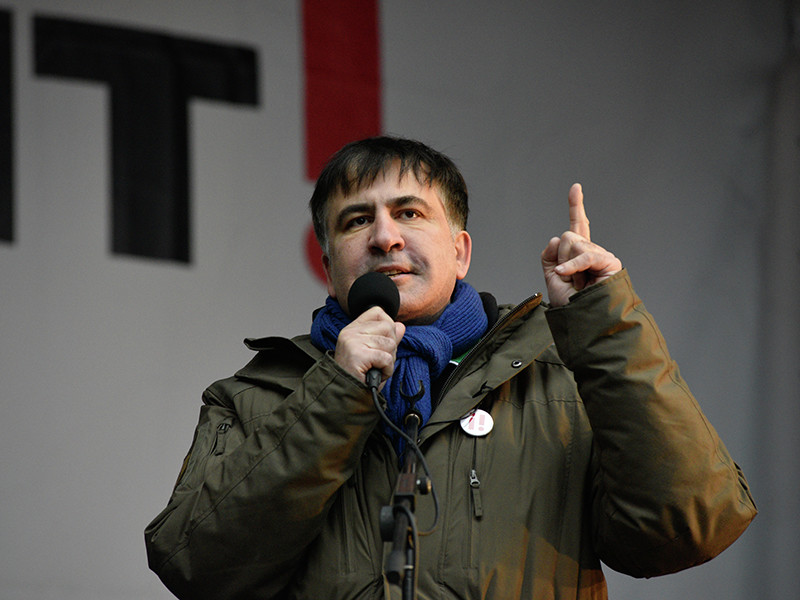 В столкновениях со сторонниками Саакашвили в центре Киева пострадали 60 нацгвардейцев
