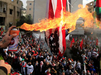 В столице Ливана Бейруте масштабная демонстрация у посольства США переросла в столкновения протестующих с силами безопасности