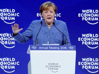 Меркель на форуме в Давосе упрекнула страны ЕС за разногласия во внешней политике