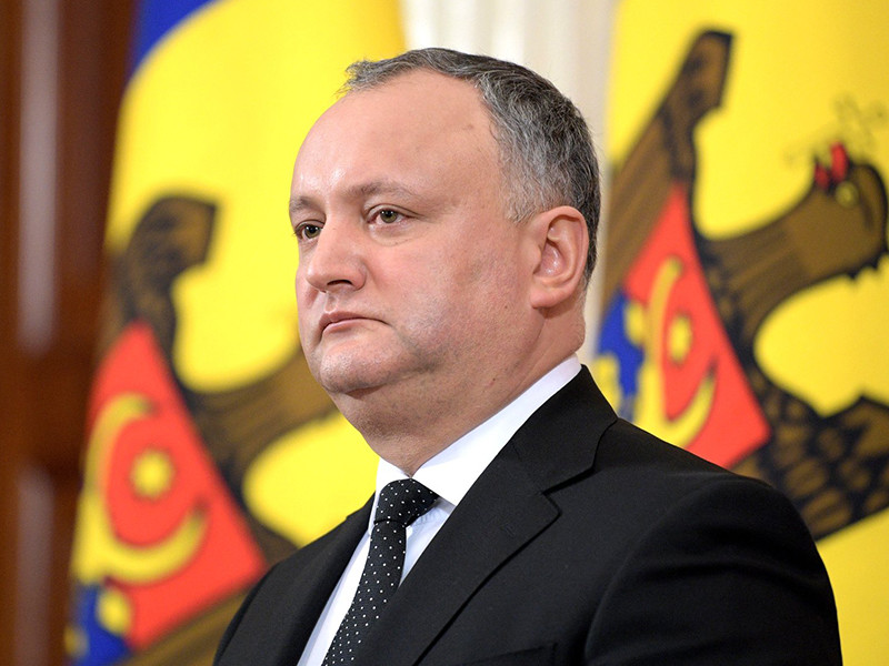 Президент Молдавии Игорь Додон заявил об опасности предъявления счета России за "оккупацию" Приднестровья