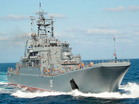 В Эгейском море перед Новым годом сухогруз врезался в десантный корабль ВМФ "Ямал"