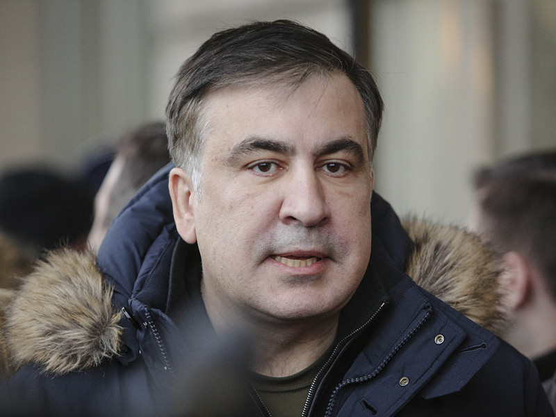 Бывший президент Грузии, экс-губернатор Одесской области Украины и лидер "Движения новых сил" Михаил Саакашвили задержан в Киеве