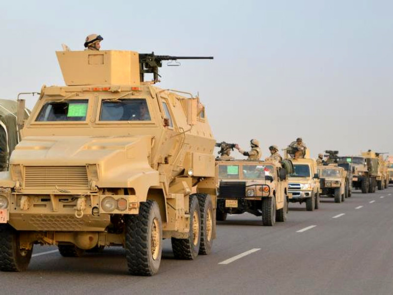 Армия Египта в ходе контртеррористической операции уничтожила 12 экстремистов на севере Синая