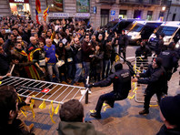 В Барселоне прошли протесты против визита короля Испании Фелипе VI