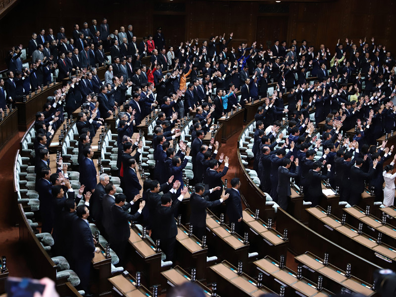 В парламенте Японии впервые проведут учения по эвакуации на случай ракетного удара КНДР